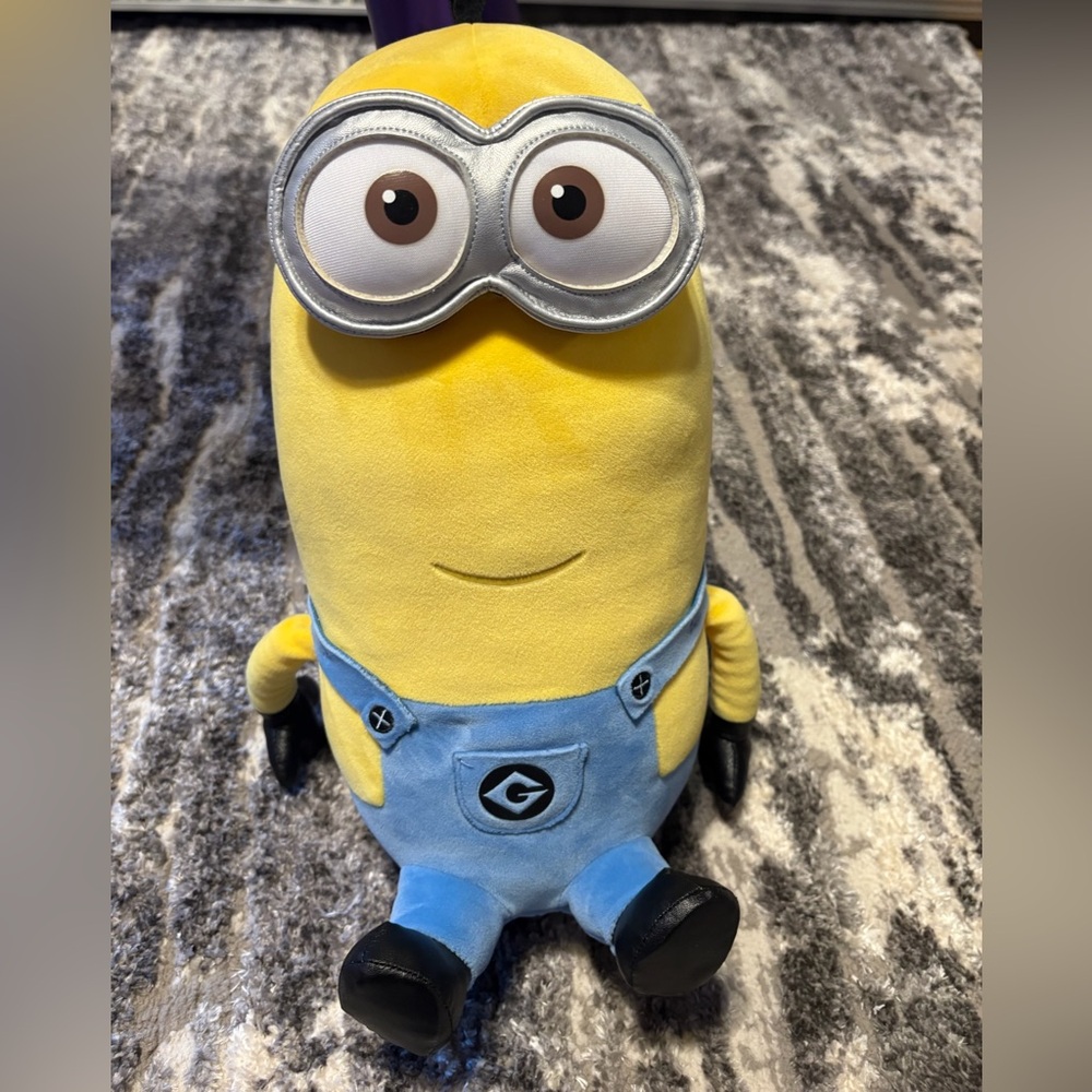 Universal Yellow and Blue Stuffed Minion Toy